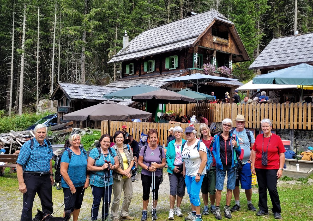 Sonntagswanderung der Naturfreunde - Stappitzersee und Schwussnerhütte