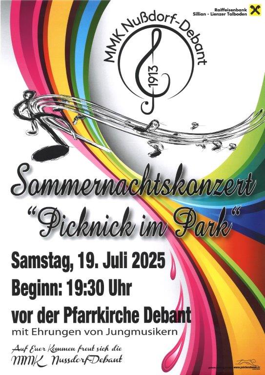 Picknick-Konzert der Marktmusikkapelle