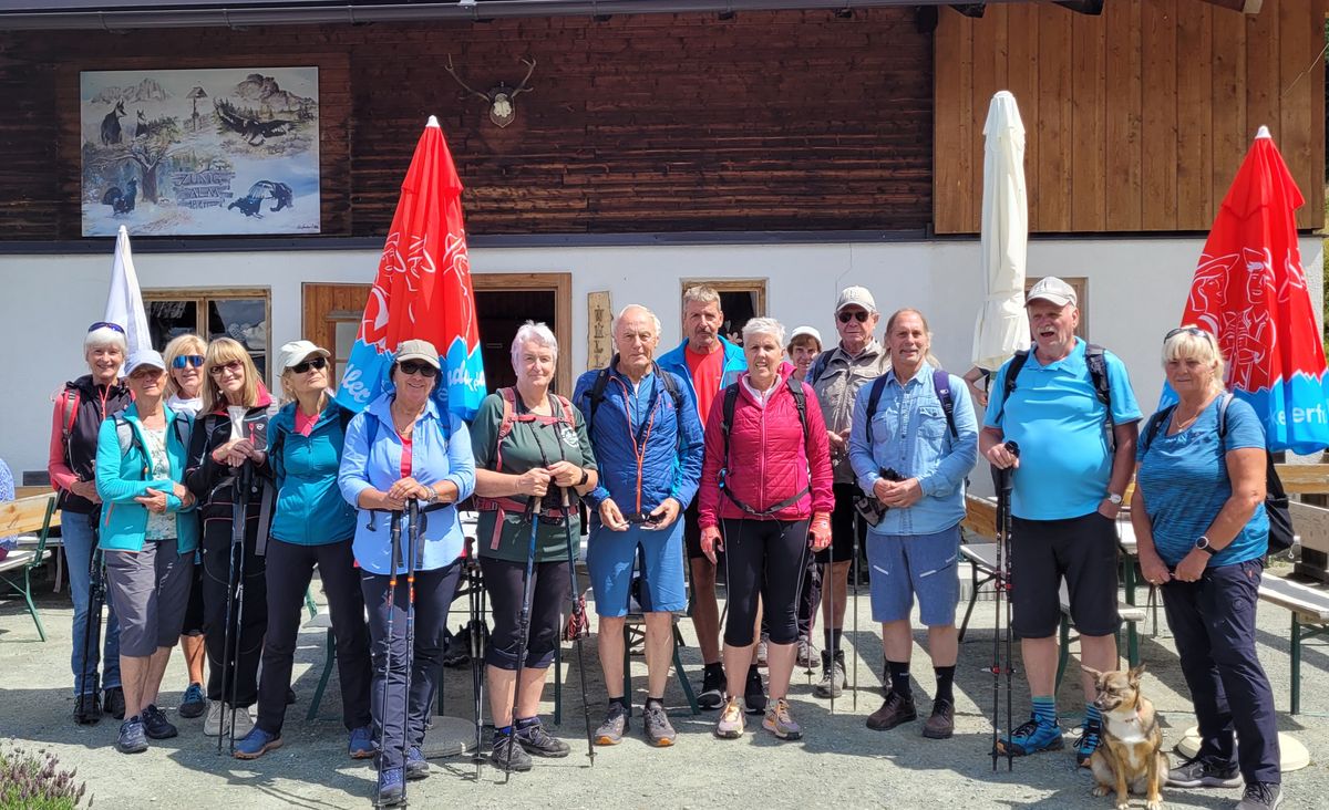 Wanderung der Naturfreunde - Zunig Alm Wanderung der Naturfreunde - Zunig Alm