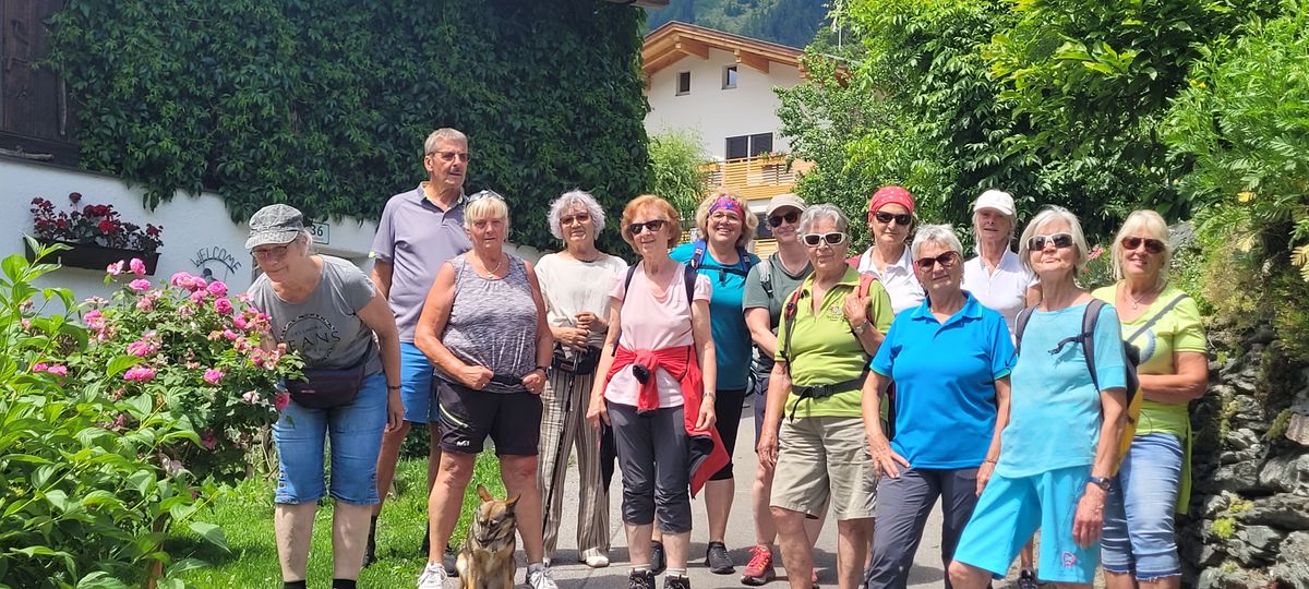 Wanderung der Naturfreunde - Weg der Sinne Virgen