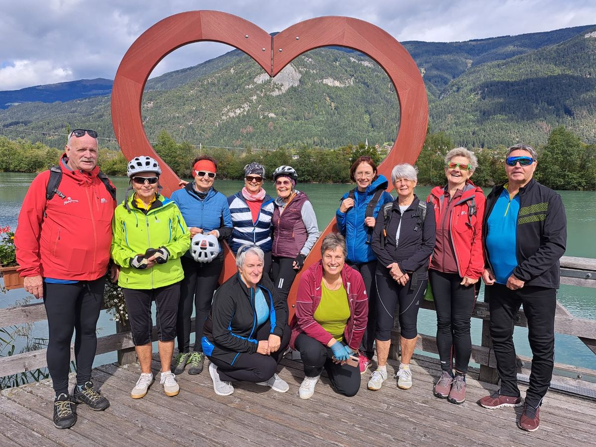 Sonntagsausflug der Naturfreunde - Radlfahren Spittal-Villach