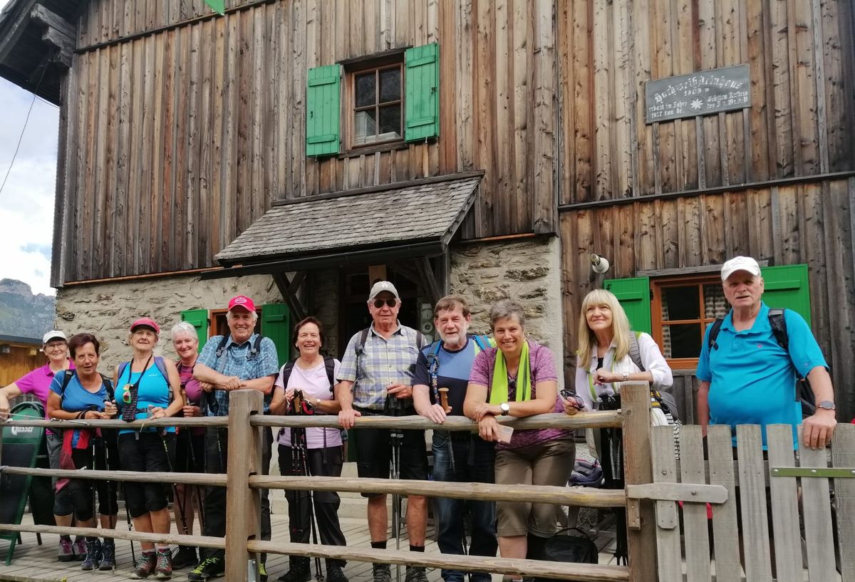 16. Seniorenwanderung der Naturfreunde - Hochweißsteinhaus 16. Seniorenwanderung der Naturfreunde - Hochweißsteinhaus