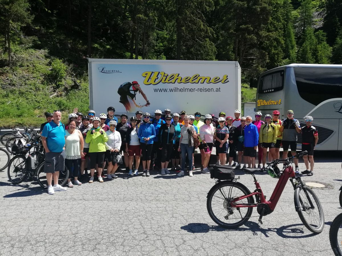Bus-Rad-Ausflug der Naturfreunde - Reschenpass Bus-Rad-Ausflug der Naturfreunde - Reschenpass