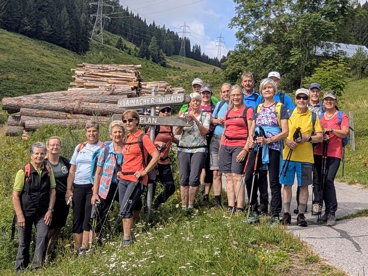 Wanderung der Naturfreunde - Lainacher Kuhalm - Ronahütte Wanderung der Naturfreunde - Lainacher Kuhalm - Ronahütte