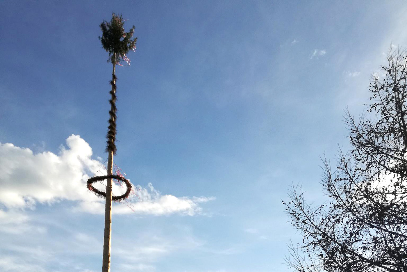 Maibaumpassen des Krampusvereins