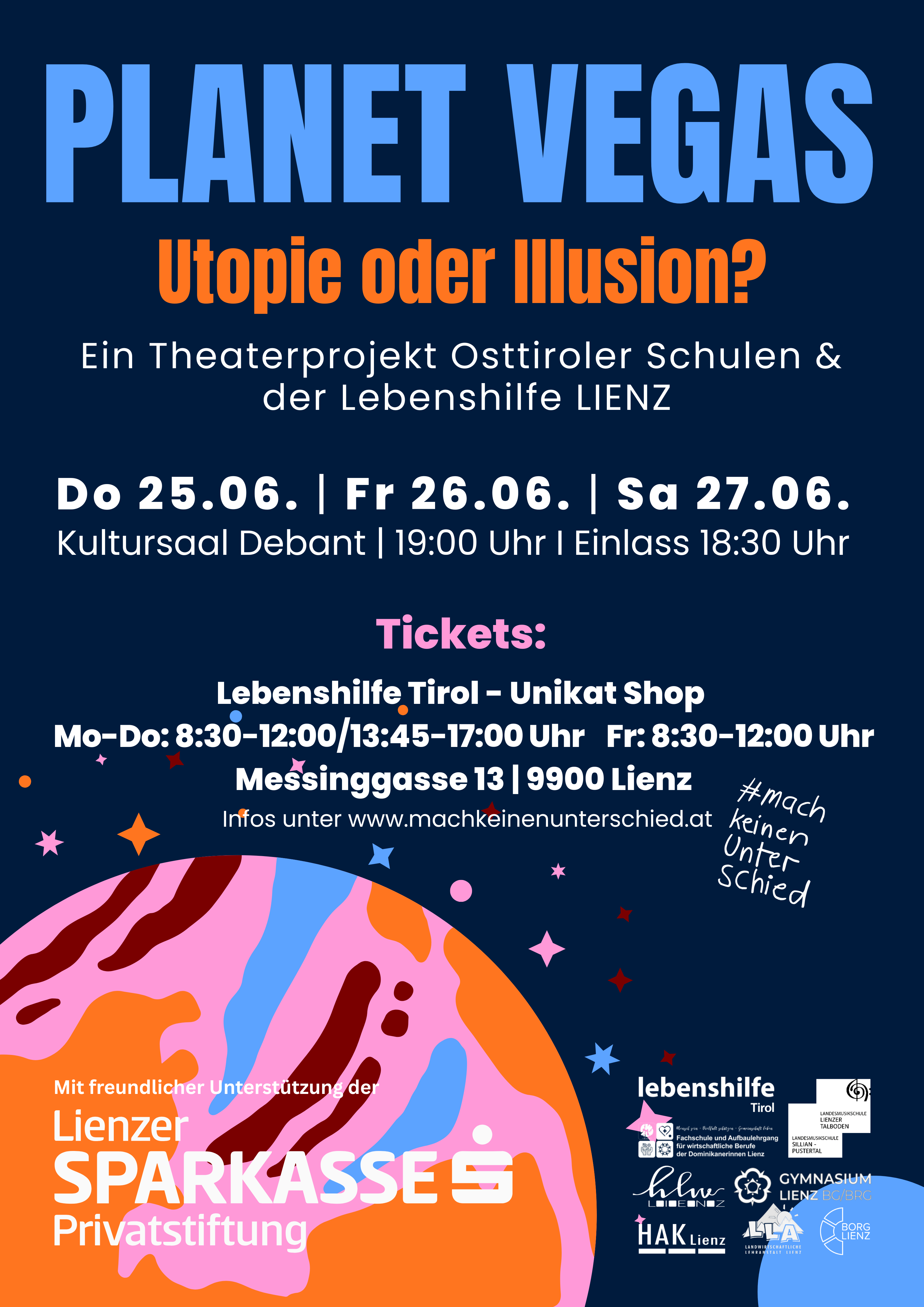 Inklusives Theaterprojekt "Planet Vegas"