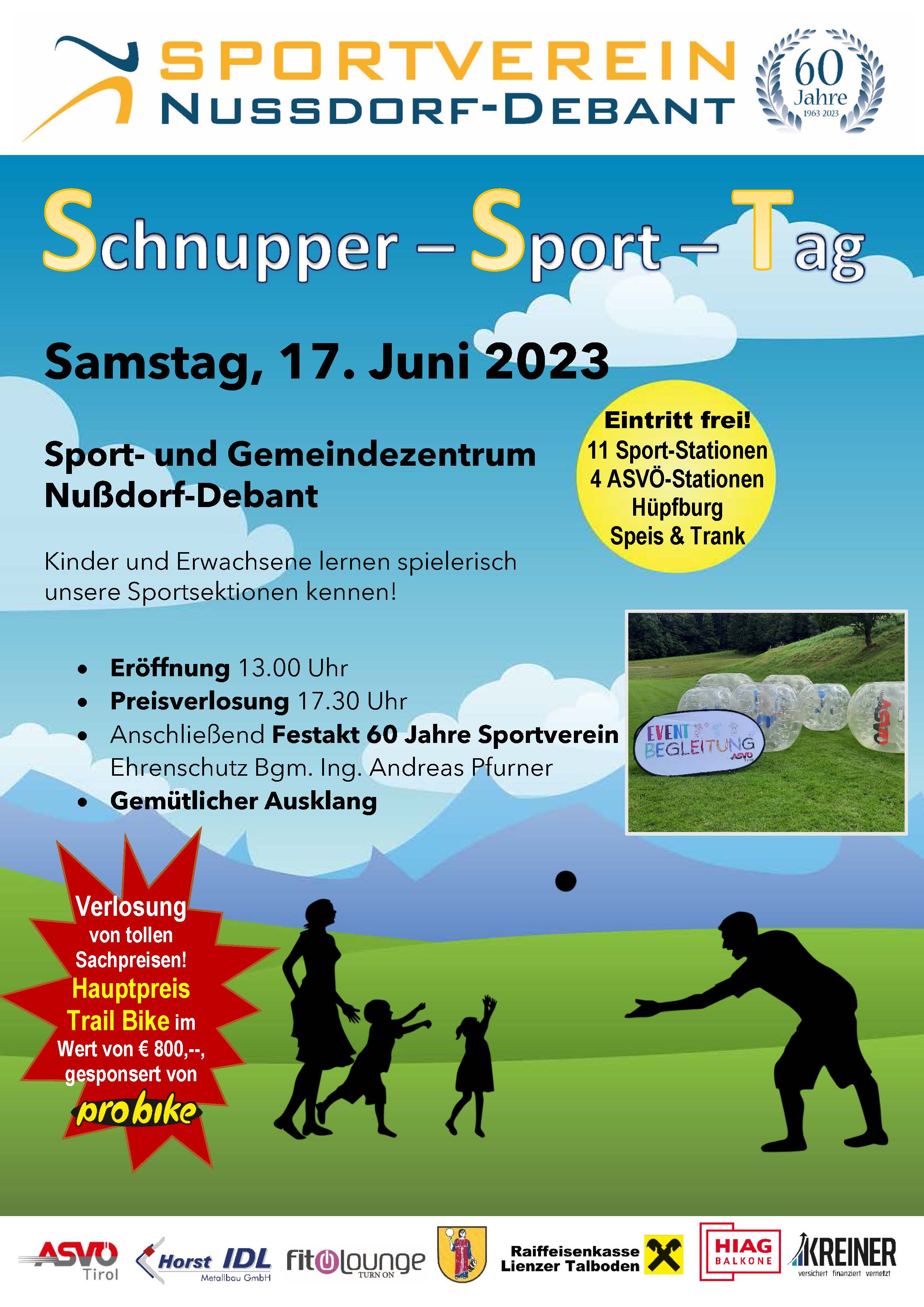SST - Schnupper-Sport-Tag SST - Schnupper-Sport-Tag