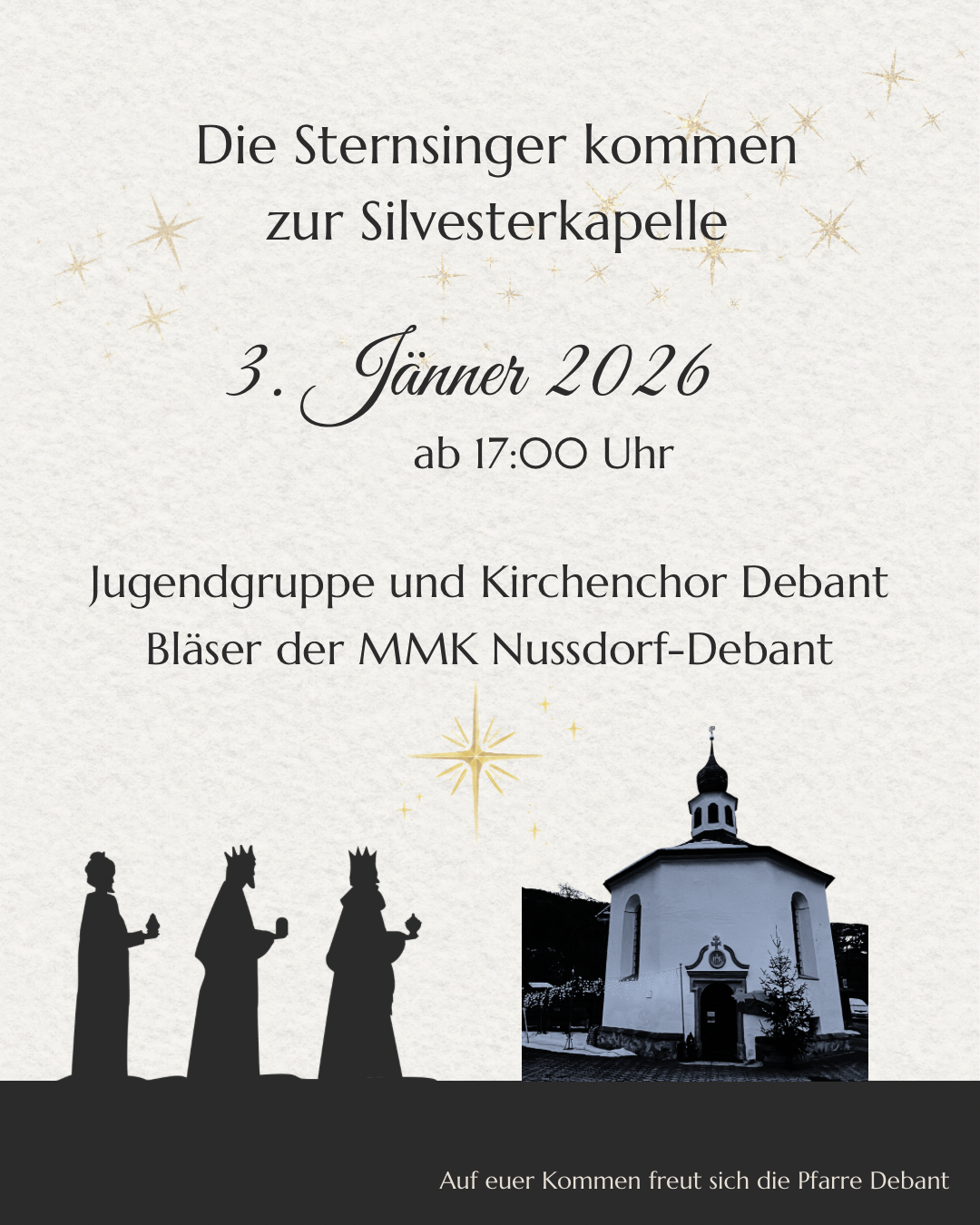 Sternsingen der Pfarre Debant